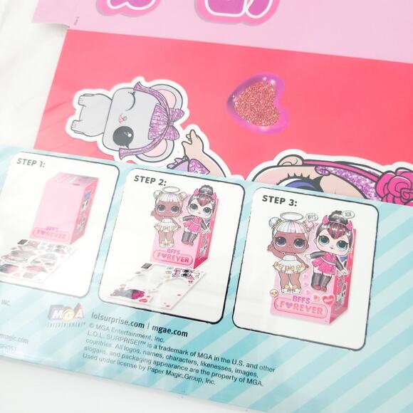 New LOL Create Your Own Valentine Mailbox Kit Perfect for Classroom Parties - Picture 3 of 3